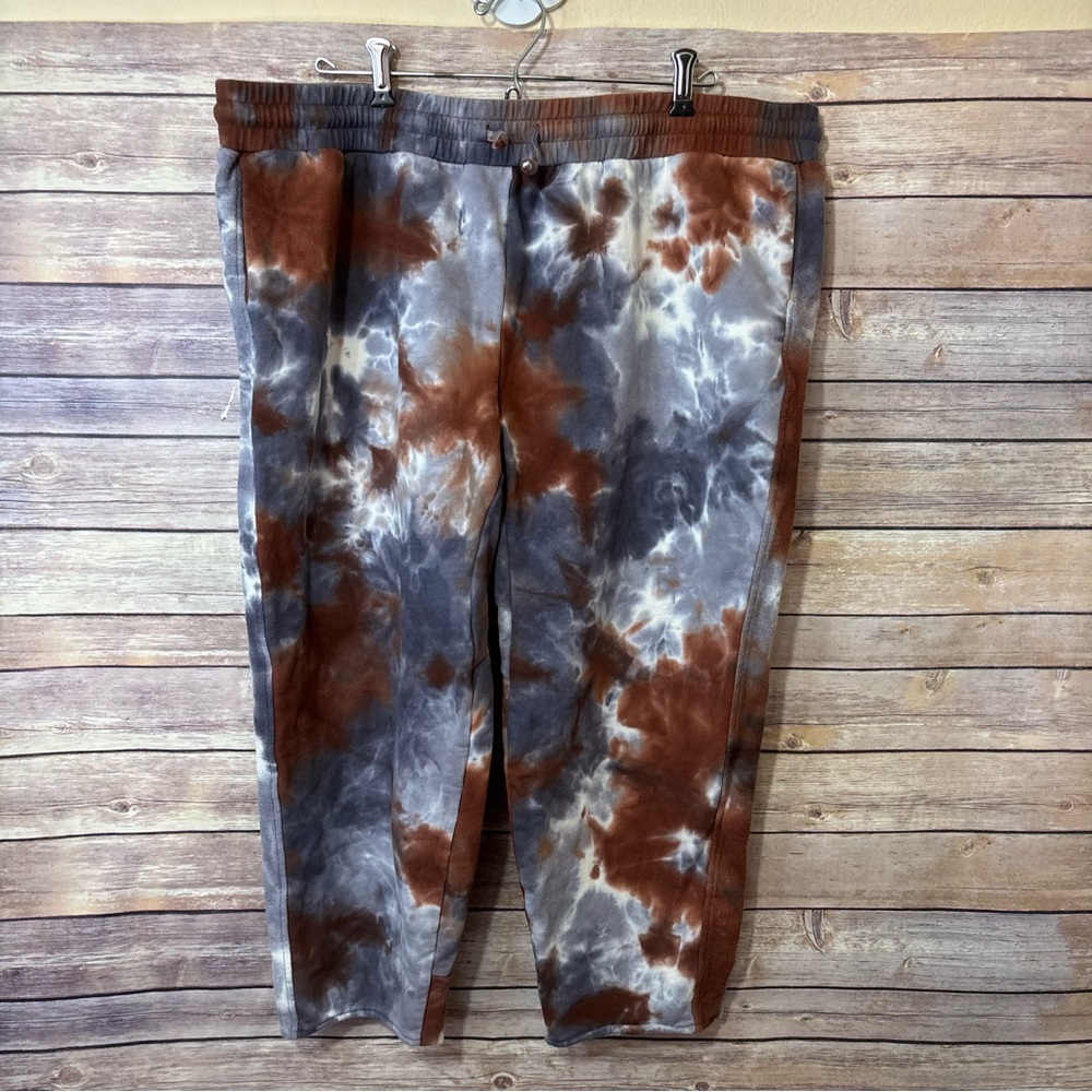 Amaryllis X Ashlee Nichols Capri Tie-Dye For Joggers Size 2X  D0